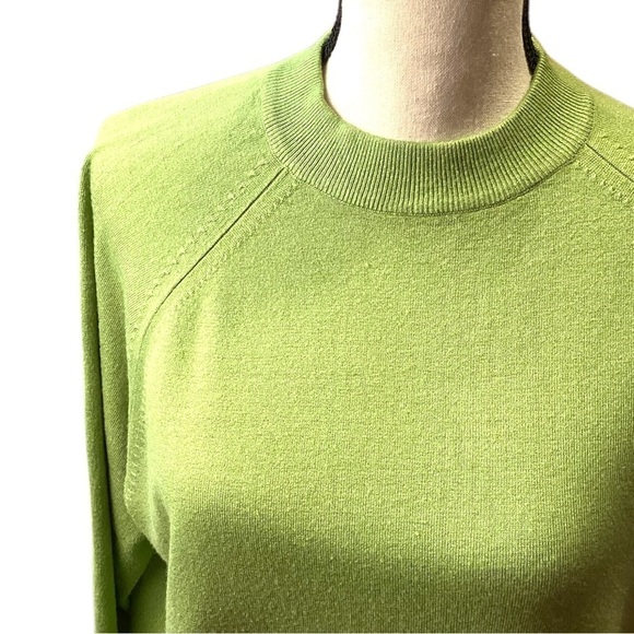 2 Vintage Mock Neck SOFT Acrylic Lightweight Sweaters, Size XL & PXL - Picture 12 of 15